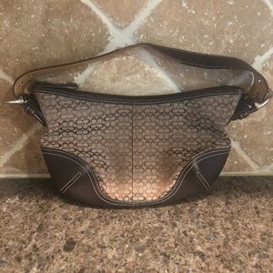 Coach shoulder small hobo bag purse